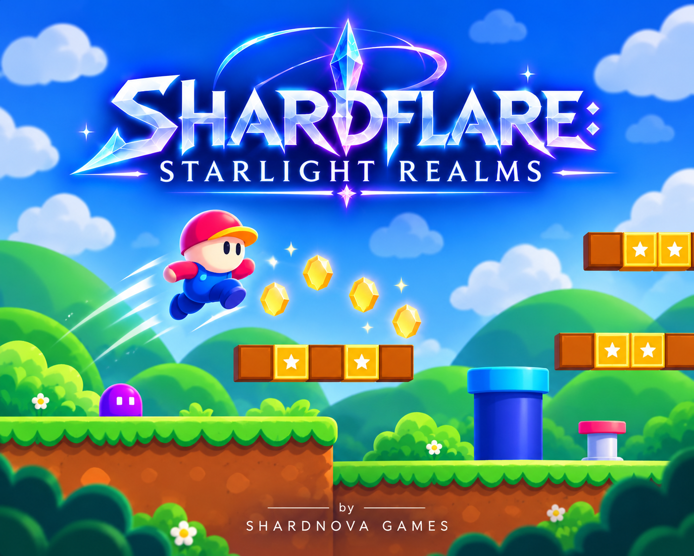 Shardflare: Starlight Realms — cover by ShardNova Games